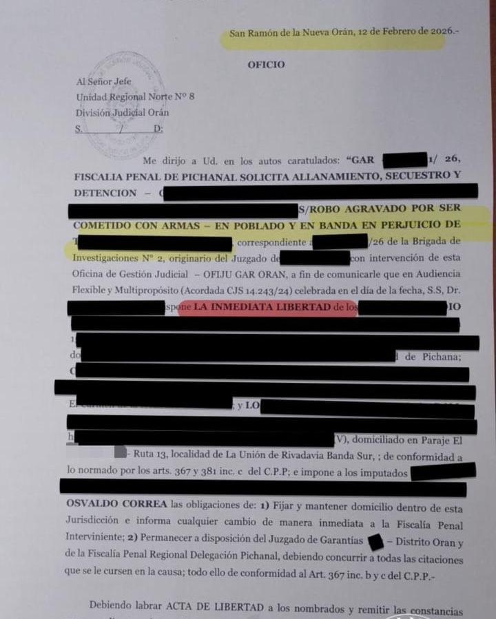 Imagen de: Triunfo Judicial de VUISTAZ y ASOCIADOS: Libertad para los imputados en el "Caso Cuenca"